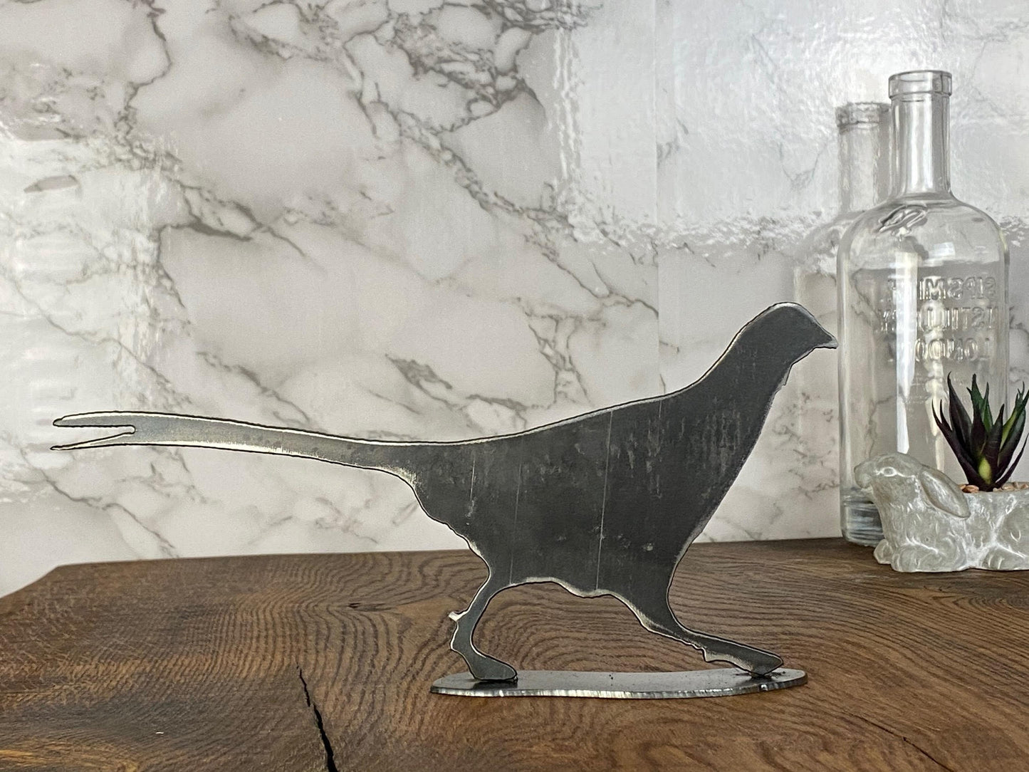Pheasant Bird Game Bird Shooting Wildlife Brushed Steel Home Interior Design P image 2